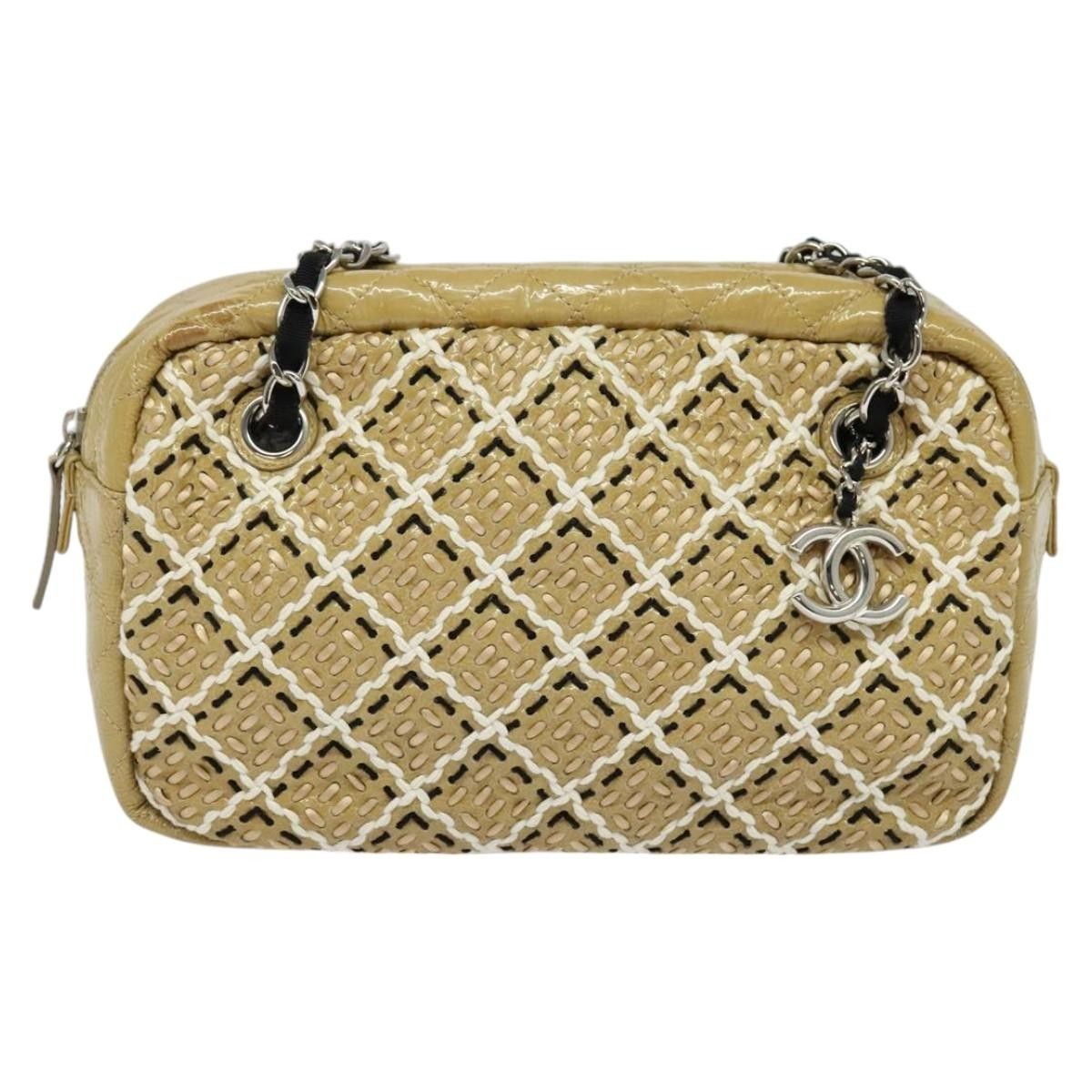 Chanel Chanel Camera Case Bag Woven Stitch Patent Size ONE SIZE - 18 Thumbnail