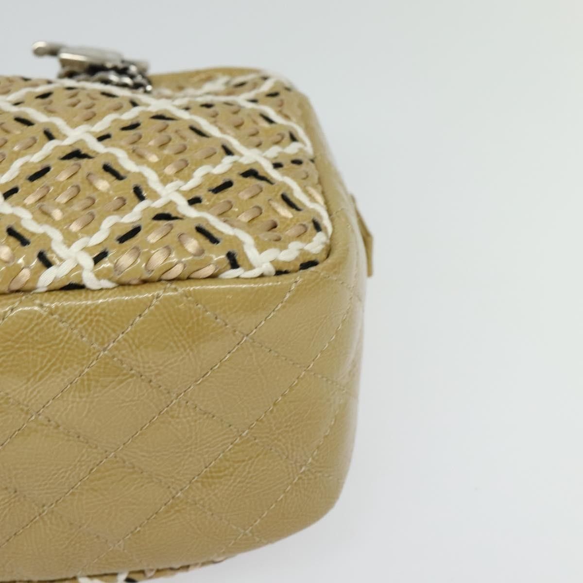Chanel Chanel Camera Case Bag Woven Stitch Patent Size ONE SIZE - 9 Thumbnail