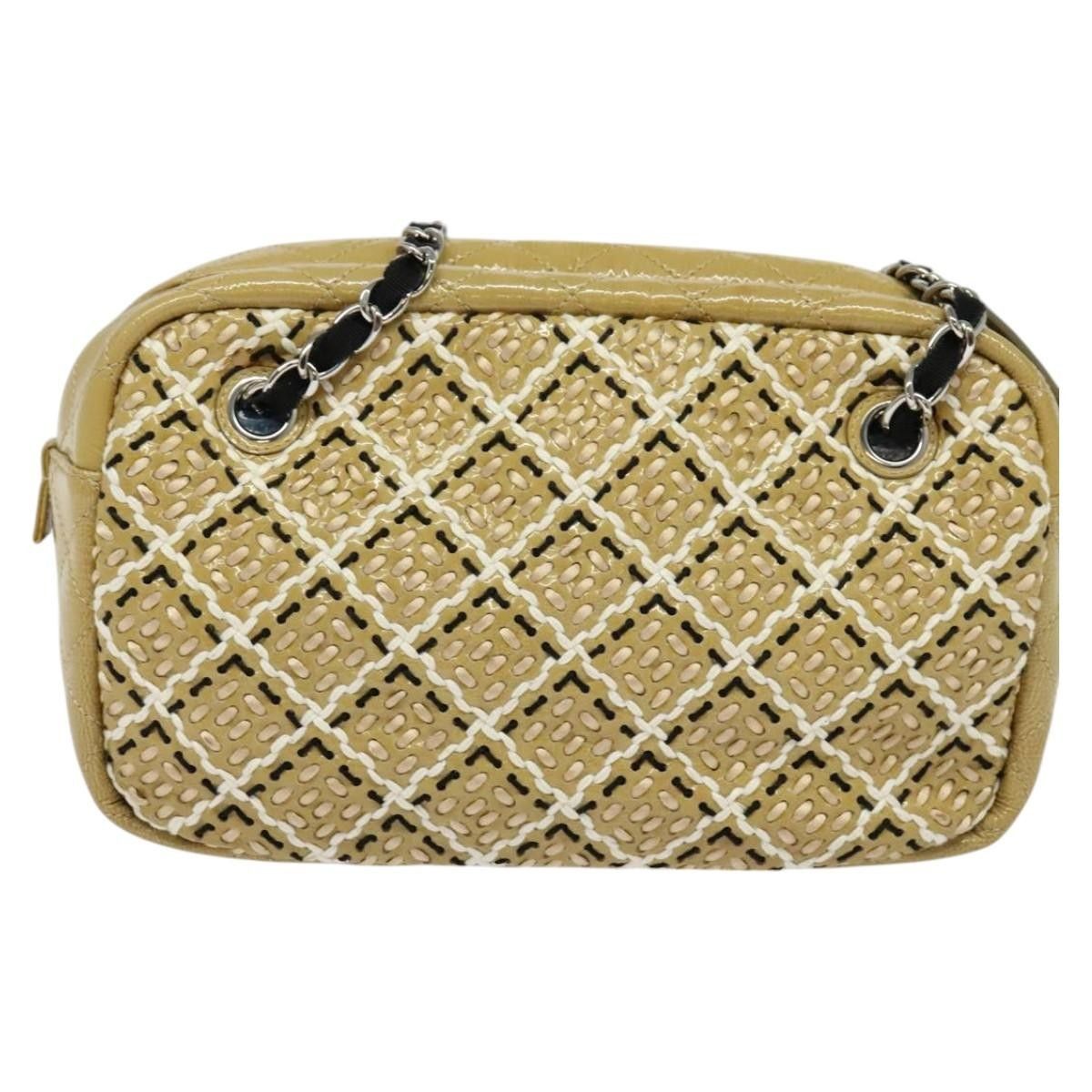 Chanel Chanel Camera Case Bag Woven Stitch Patent Size ONE SIZE - 2 Thumbnail
