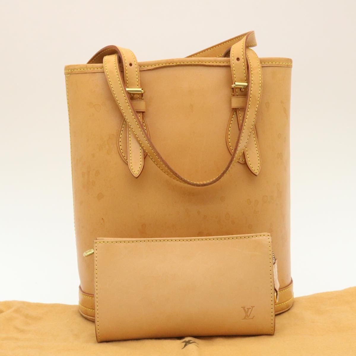Louis Vuitton Louis Vuitton Marais Bucket Bag Nomade Leather Size ONE SIZE - 15 Thumbnail