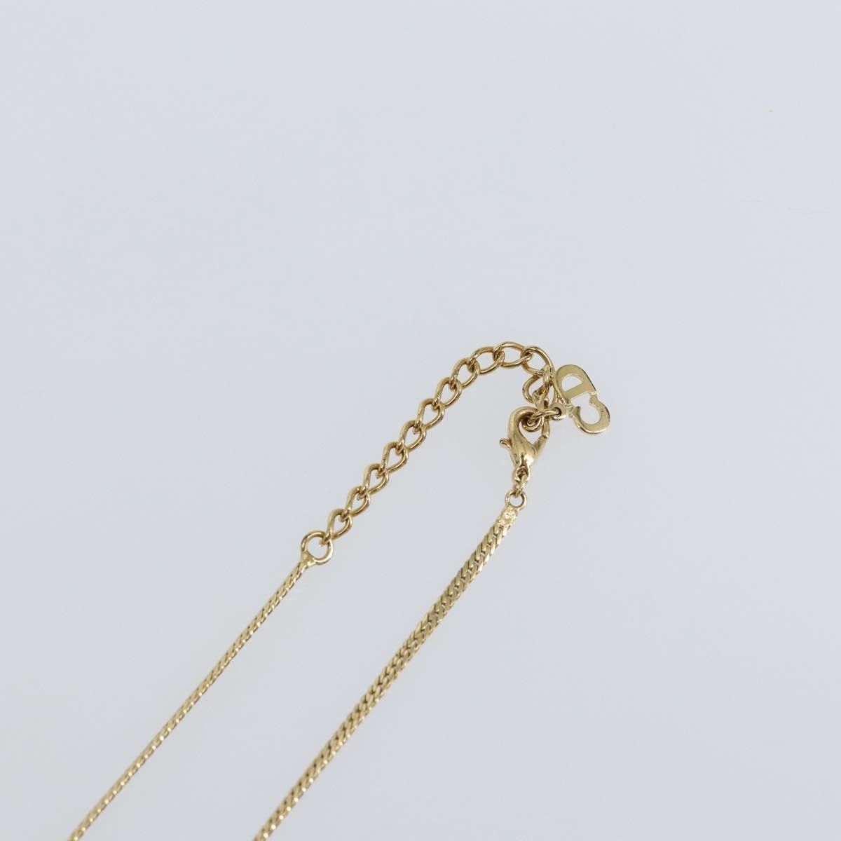 Dior Christian Dior CD Ribbons Pendant Necklace Metal Size ONE SIZE - 9 Thumbnail