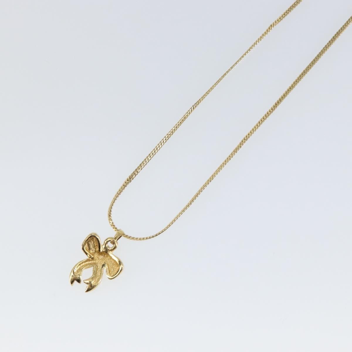 Dior Christian Dior CD Ribbons Pendant Necklace Metal Size ONE SIZE - 11 Thumbnail