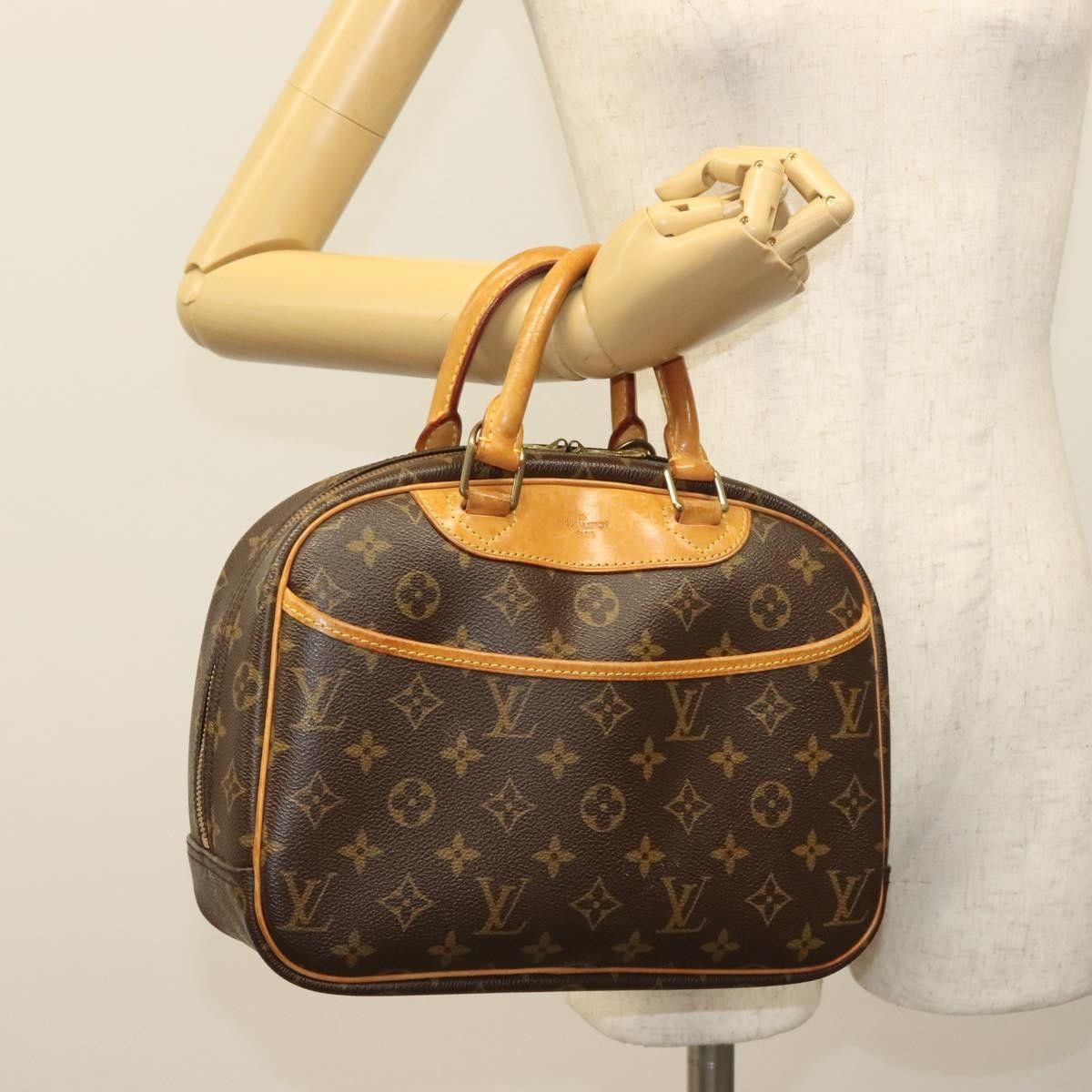 Louis Vuitton Louis Vuitton Trouville Handbag Monogram Canvas Size ONE SIZE - 14 Thumbnail