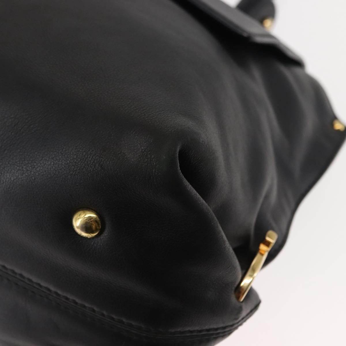 Salvatore Ferragamo Salvatore Ferragamo Sofia Satchel Leather Size ONE SIZE - 8 Thumbnail