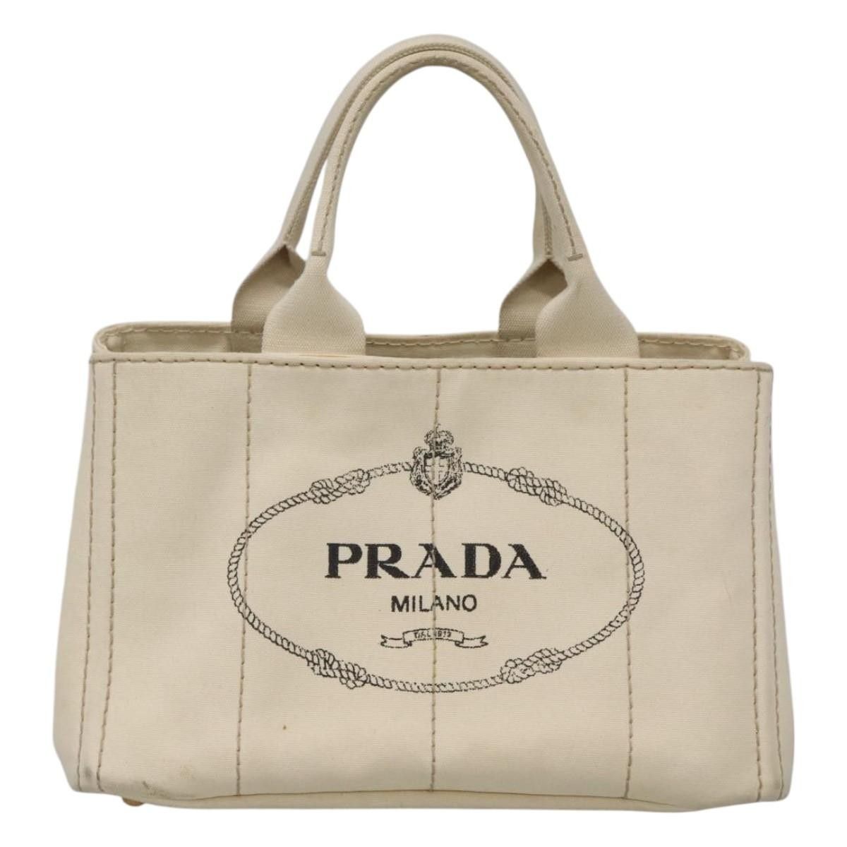 Prada Prada Canapa Tote Canvas Size ONE SIZE - 19 Thumbnail