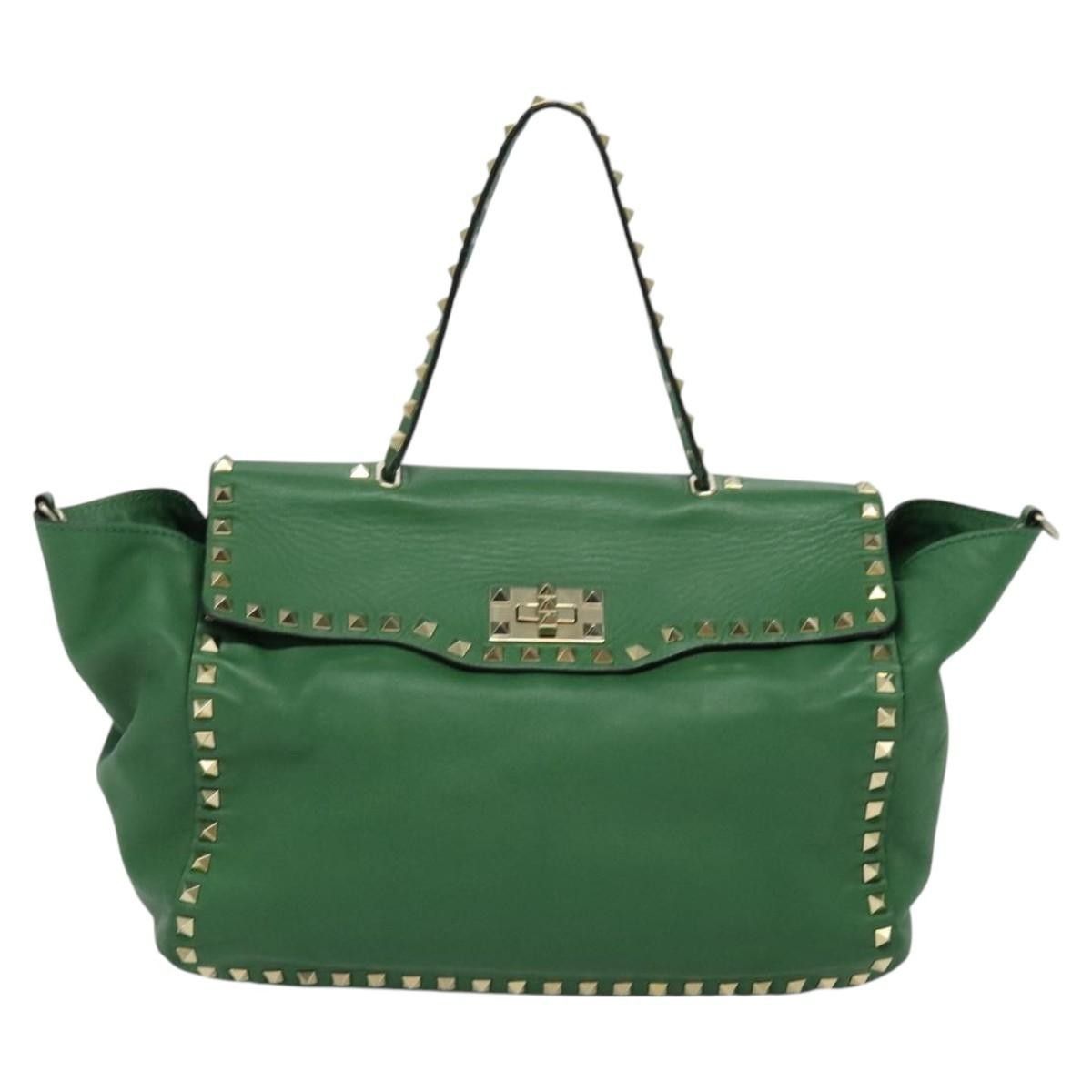 Valentino Valentino Garavani Rockstud Tote Soft Leather Size ONE SIZE - 19 Thumbnail