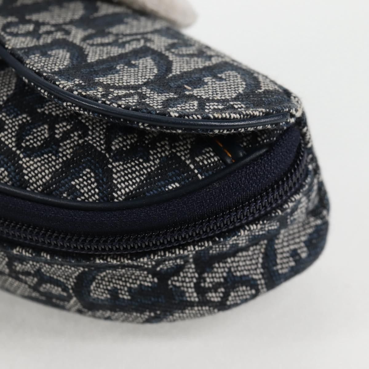 Dior Christian Dior Saddle Zip Pouch Diorissimo Canvas Size ONE SIZE - 17 Thumbnail