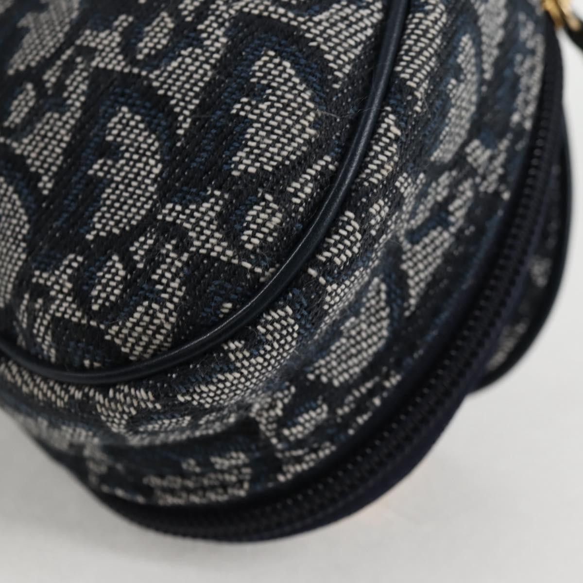 Dior Christian Dior Saddle Zip Pouch Diorissimo Canvas Size ONE SIZE - 10 Thumbnail