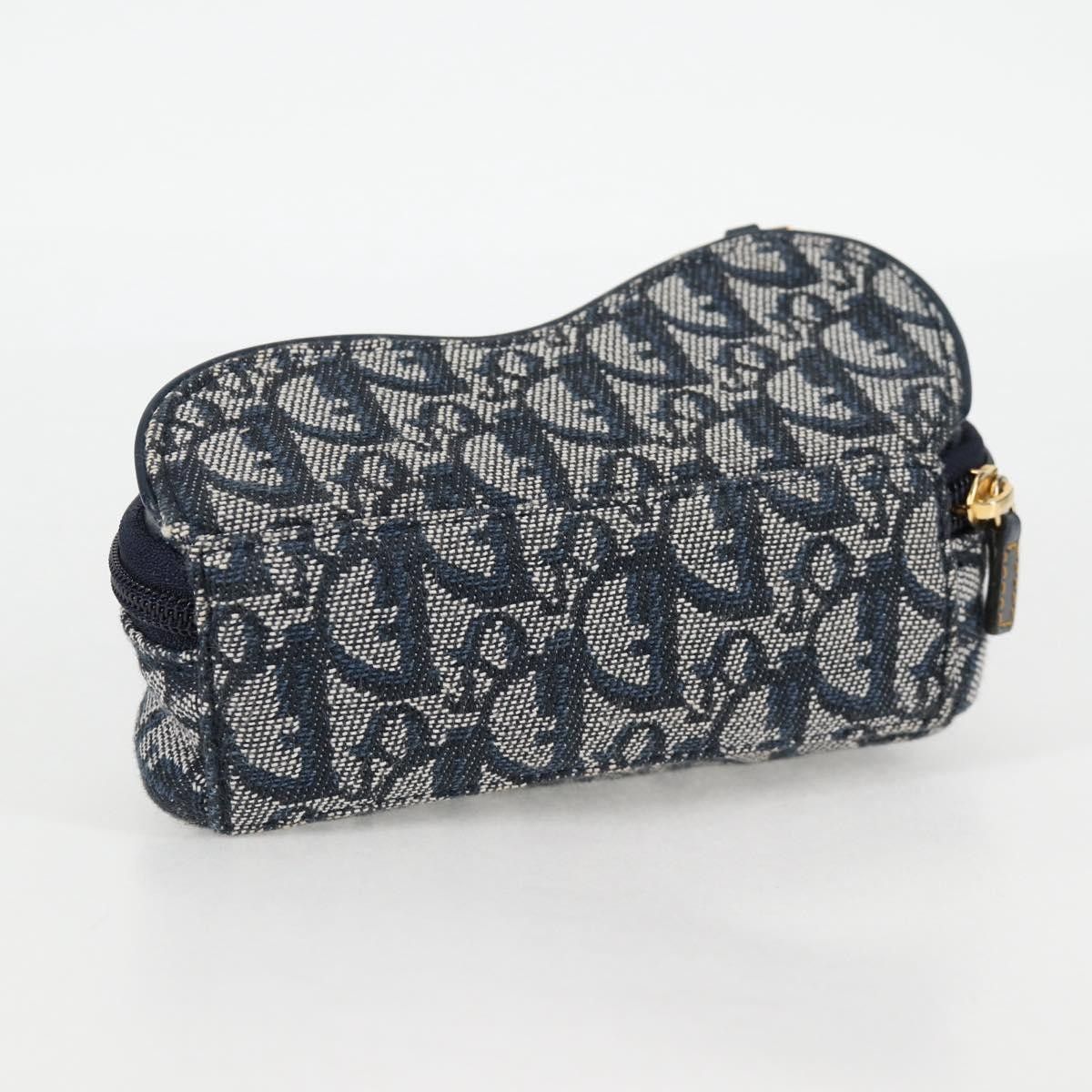 Dior Christian Dior Saddle Zip Pouch Diorissimo Canvas Size ONE SIZE - 13 Thumbnail