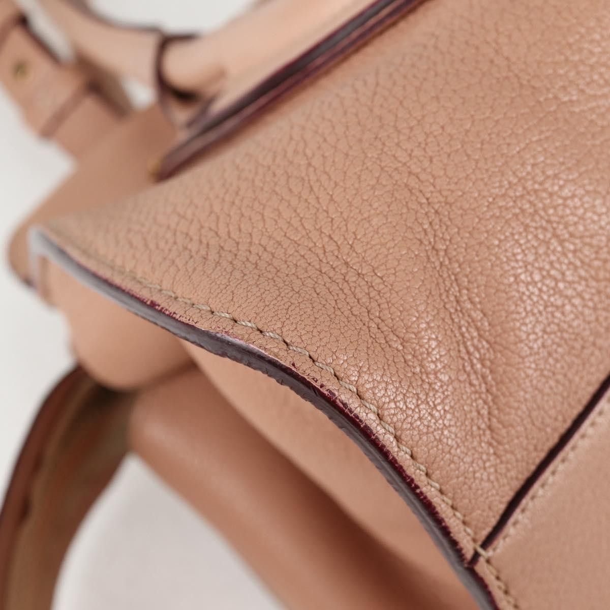 Chloe Chloe Everston Satchel Leather Size ONE SIZE - 9 Thumbnail