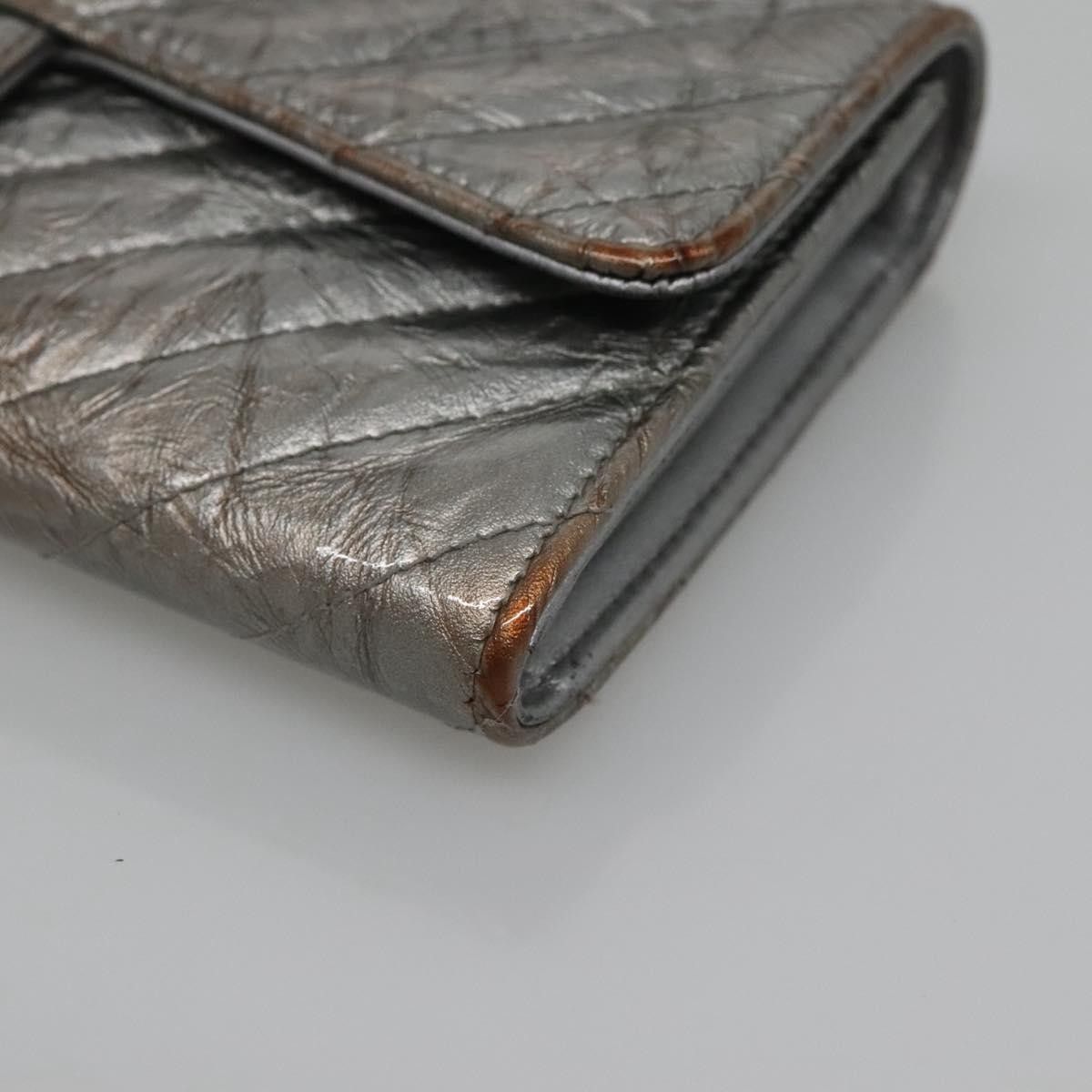 Chanel Chanel L-Flap Wallet Chevron Patent Size ONE SIZE - 10 Thumbnail