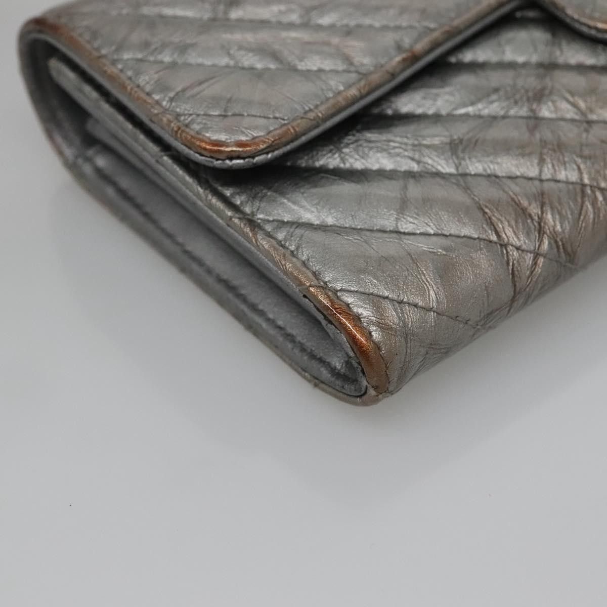 Chanel Chanel L-Flap Wallet Chevron Patent Size ONE SIZE - 9 Thumbnail