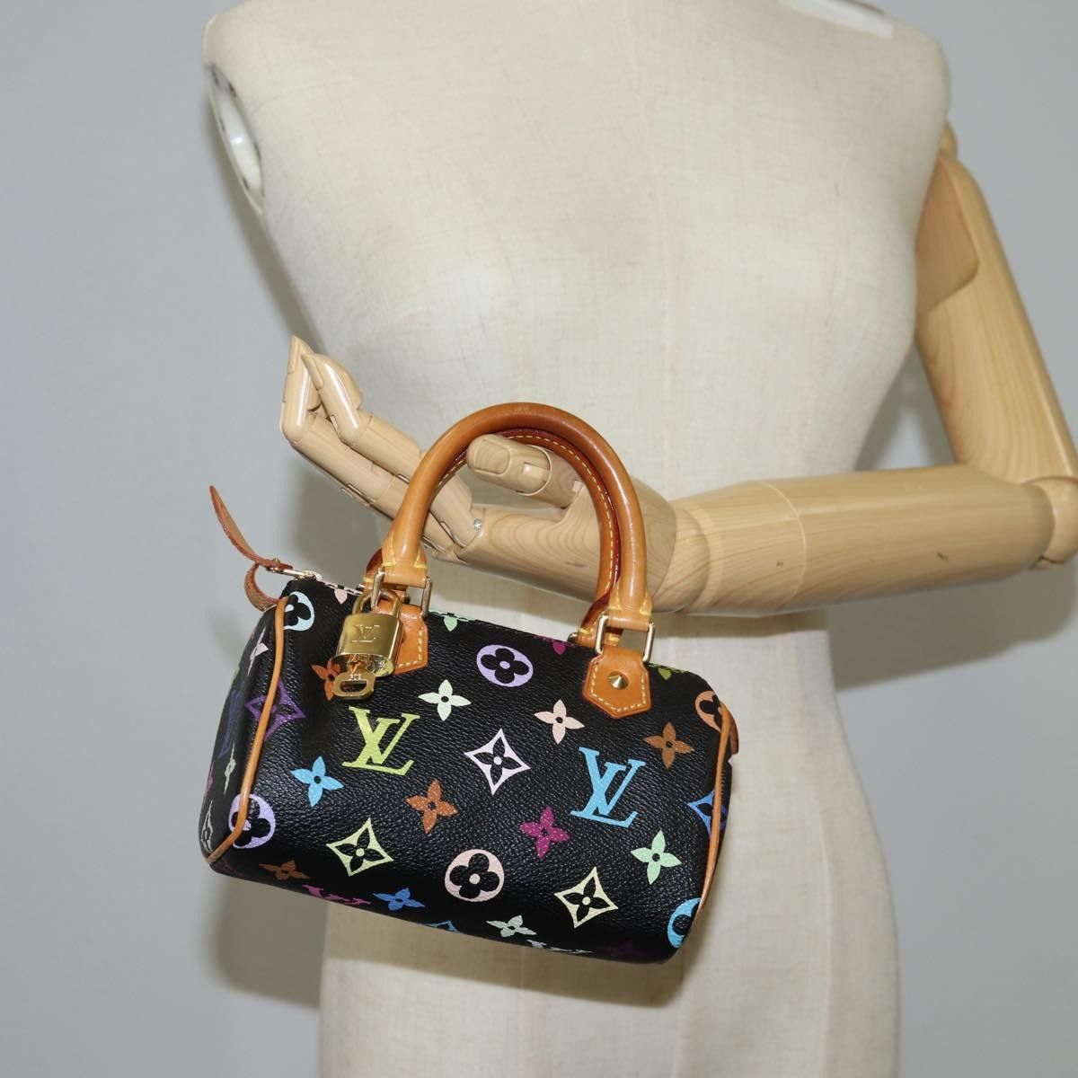 Louis Vuitton Louis Vuitton Speedy Mini HL Handbag Monogram Multicolor Size ONE SIZE - 15 Thumbnail