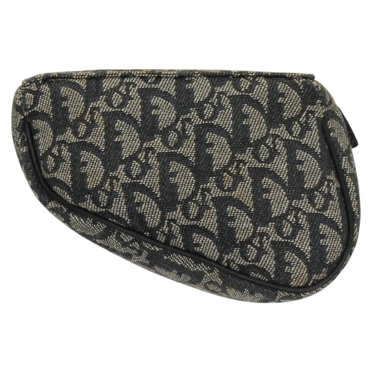 Dior Christian Dior Saddle Zip Pouch Diorissimo Canvas Size ONE SIZE - 2 Thumbnail