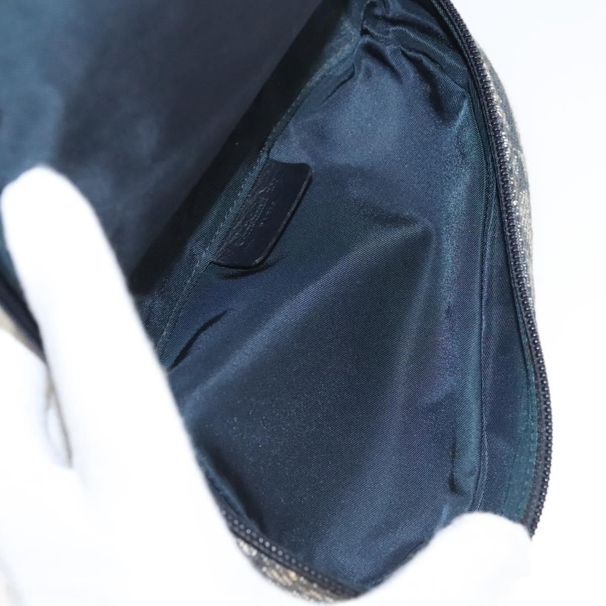 Dior Christian Dior Saddle Zip Pouch Diorissimo Canvas Size ONE SIZE - 5 Thumbnail