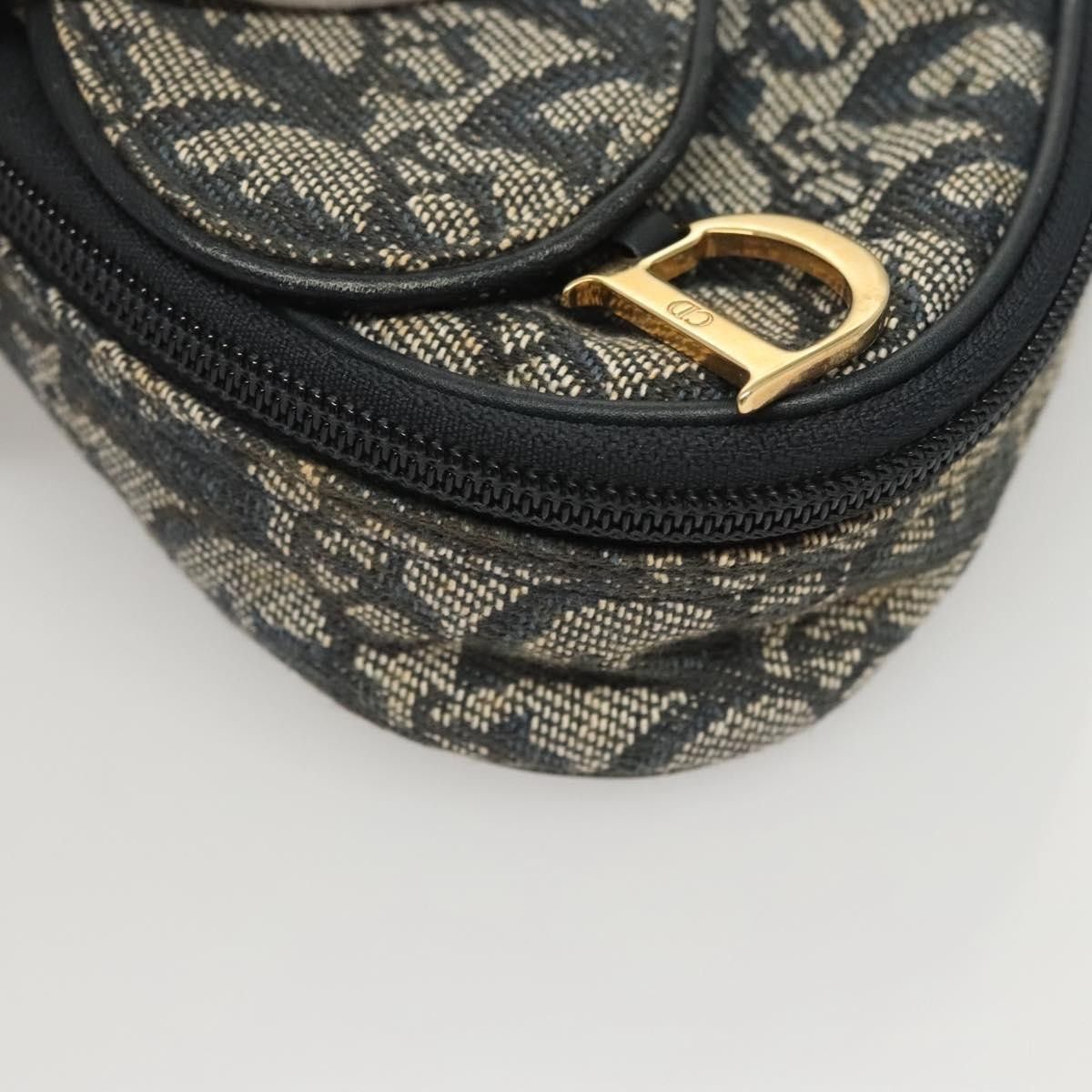 Dior Christian Dior Saddle Zip Pouch Diorissimo Canvas Size ONE SIZE - 16 Thumbnail