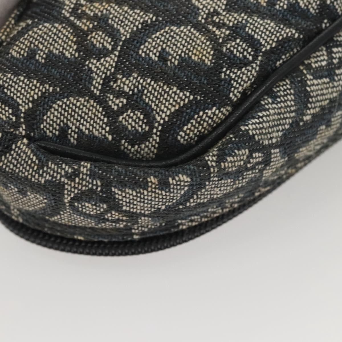 Dior Christian Dior Saddle Zip Pouch Diorissimo Canvas Size ONE SIZE - 8 Thumbnail