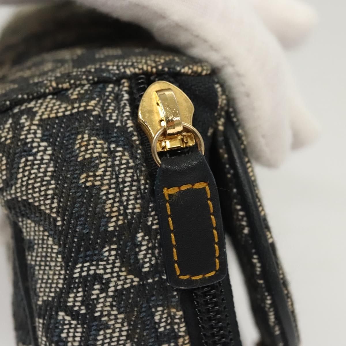 Dior Christian Dior Saddle Zip Pouch Diorissimo Canvas Size ONE SIZE - 12 Thumbnail