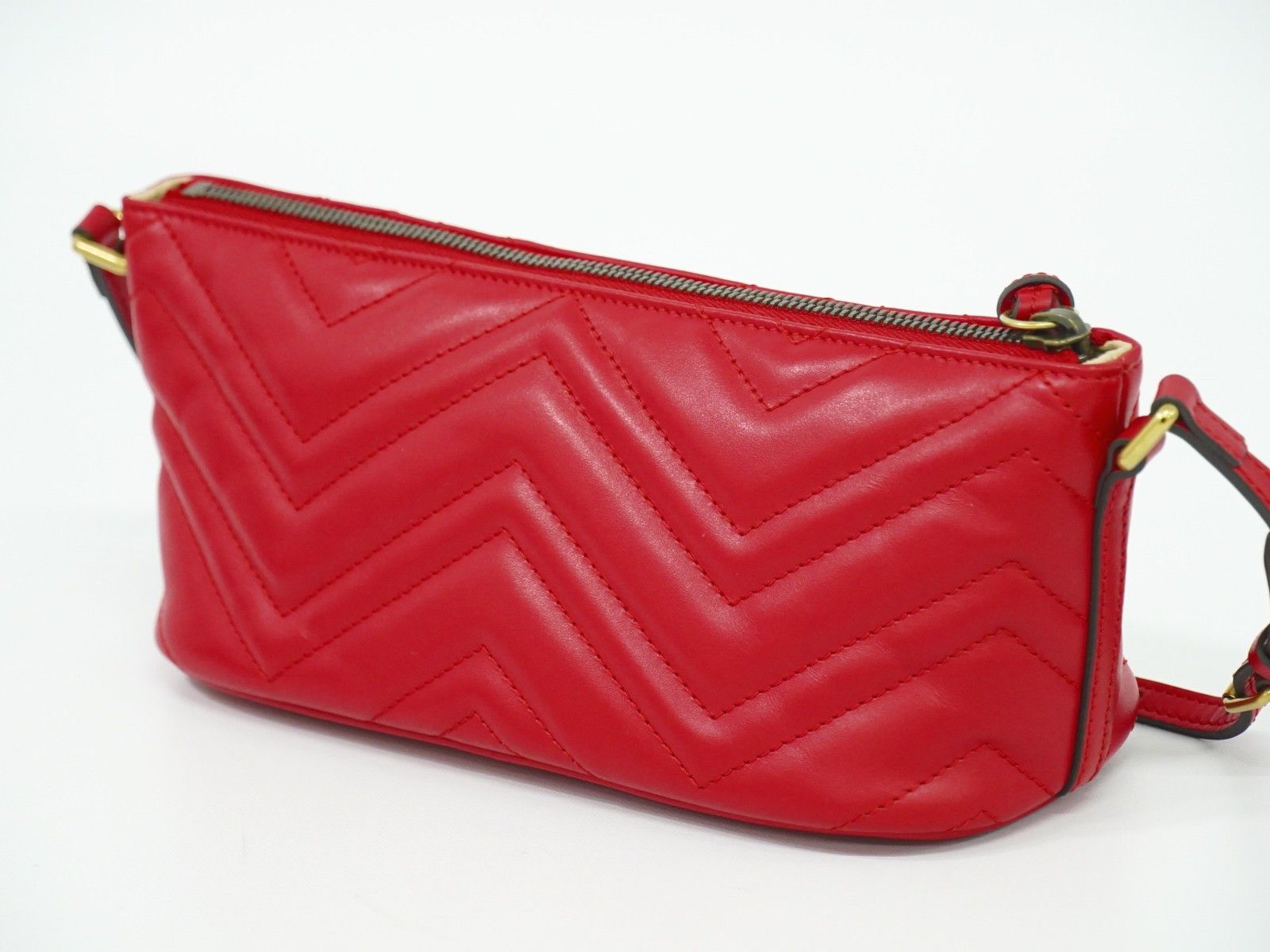 Gucci Gucci GG Marmont Shoulder Bag Leather Size ONE SIZE - 2 Thumbnail
