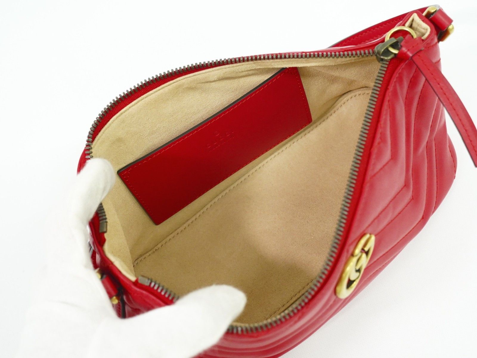 Gucci Gucci GG Marmont Shoulder Bag Leather Size ONE SIZE - 4 Thumbnail