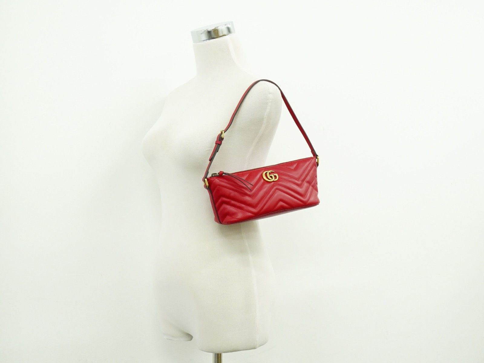 Gucci Gucci GG Marmont Shoulder Bag Leather Size ONE SIZE - 11 Thumbnail