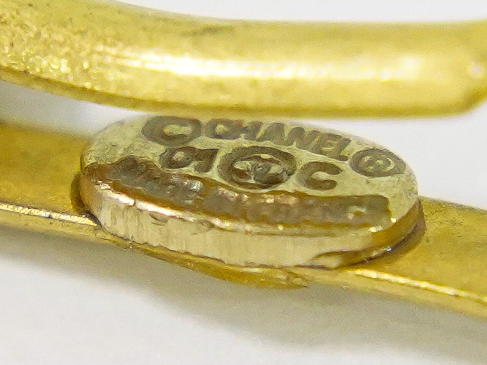 Chanel Chanel Trèfle CC Necklace Plastic and Gold plated Size ONE SIZE - 8 Thumbnail