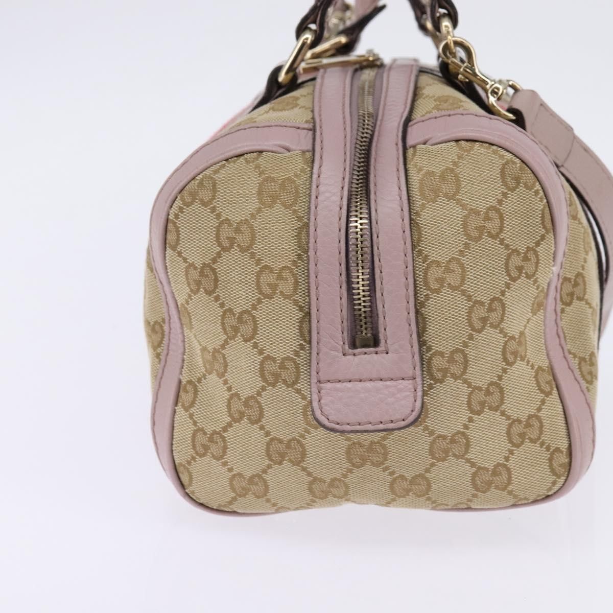 Gucci Gucci Vintage Web Boston Bag GG Canvas Size ONE SIZE - 4 Thumbnail
