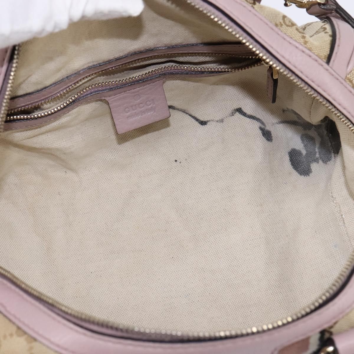 Gucci Gucci Vintage Web Boston Bag GG Canvas Size ONE SIZE - 5 Thumbnail