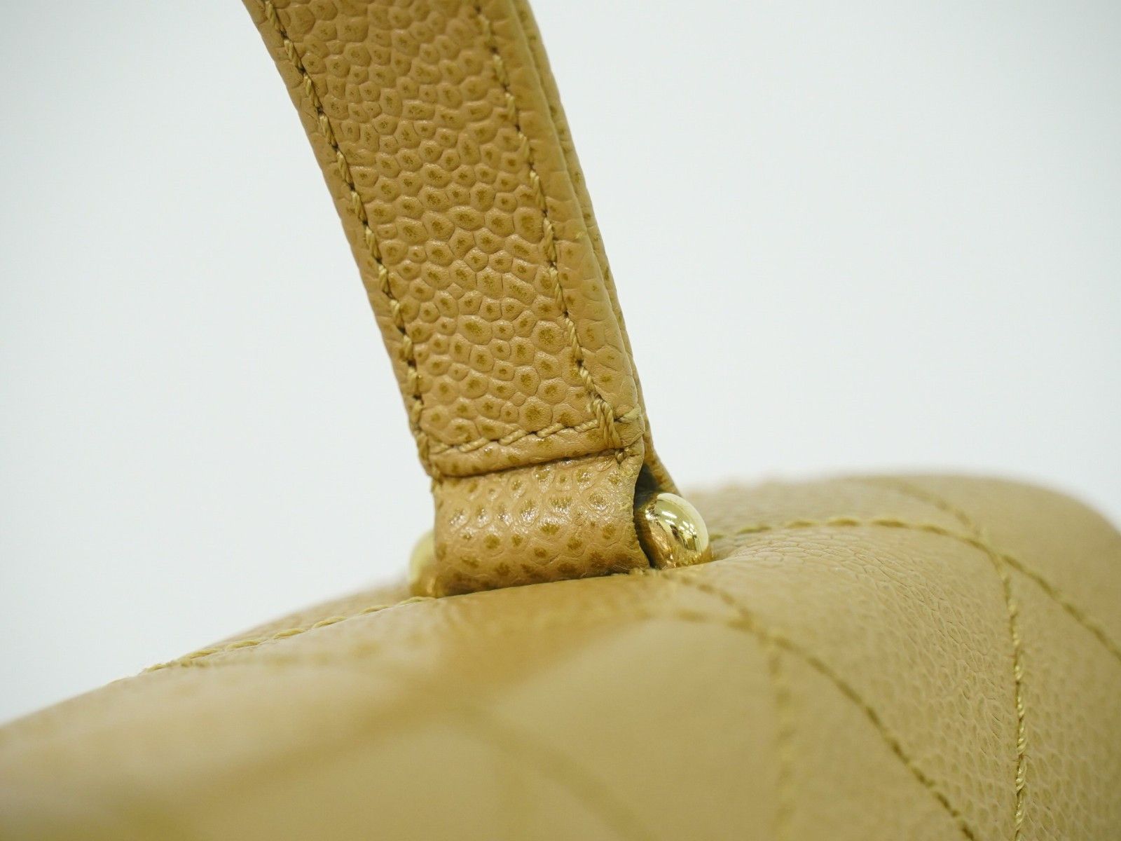 Chanel Chanel Coco Top Handle Bag Quilted Caviar Size ONE SIZE - 14 Thumbnail