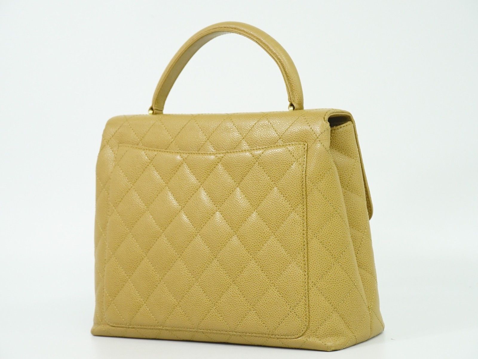 Chanel Chanel Coco Top Handle Bag Quilted Caviar Size ONE SIZE - 2 Thumbnail