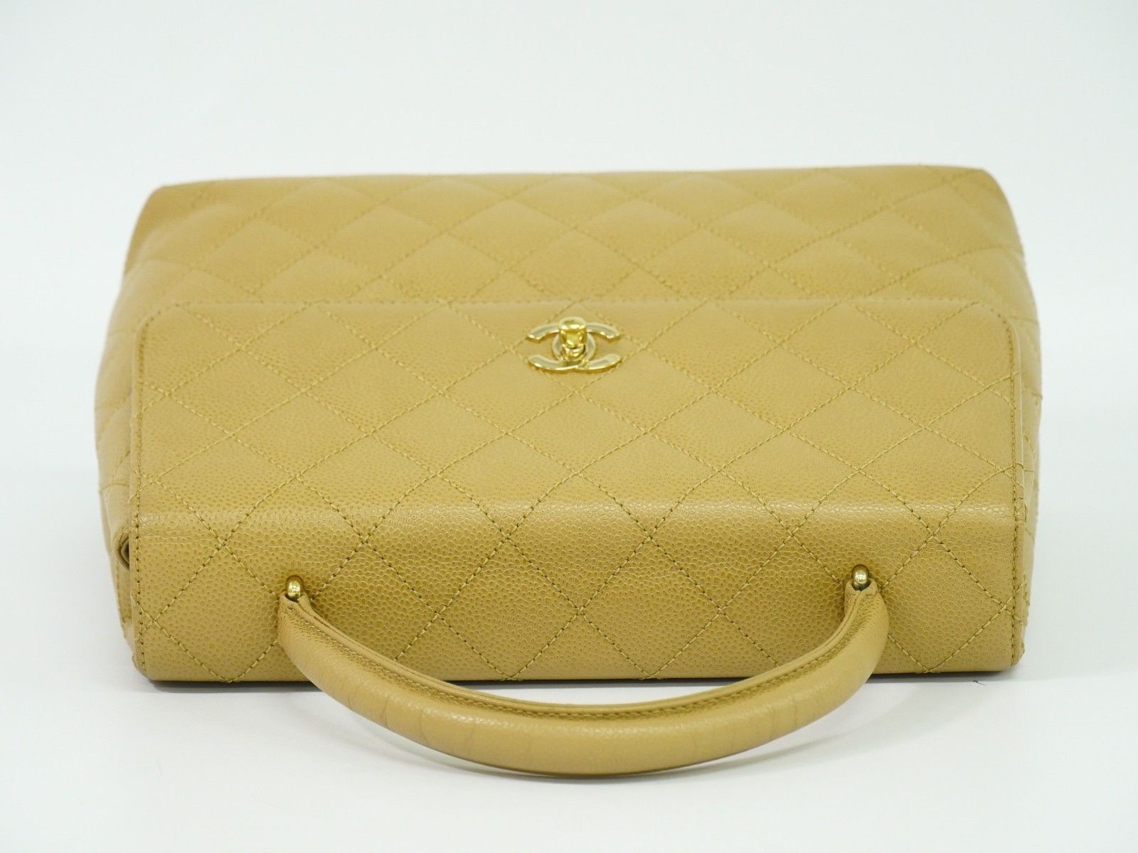 Chanel Chanel Coco Top Handle Bag Quilted Caviar Size ONE SIZE - 12 Thumbnail