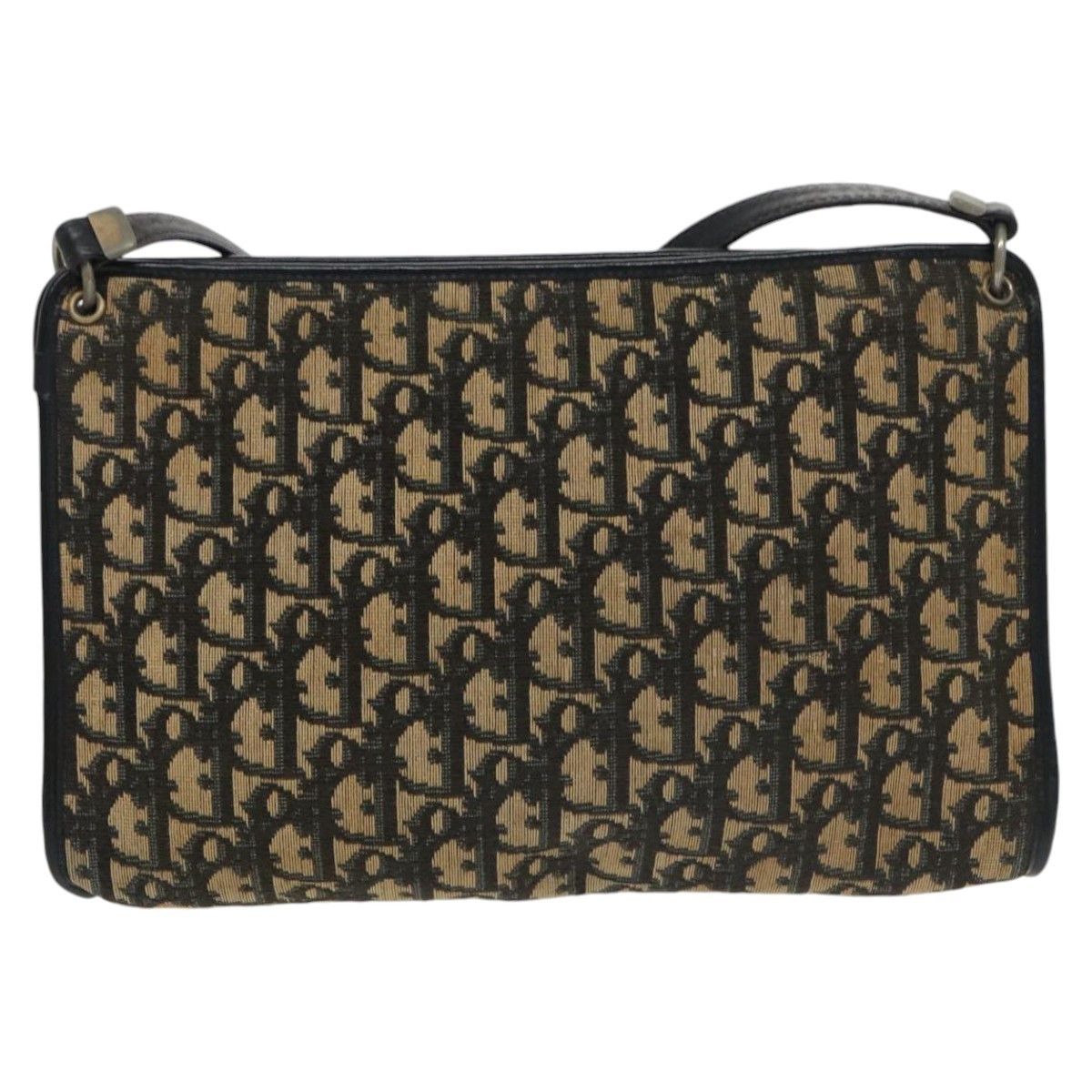 Dior Christian Dior Vintage Trotter Shoulder Bag Canvas Size ONE SIZE - 2 Thumbnail