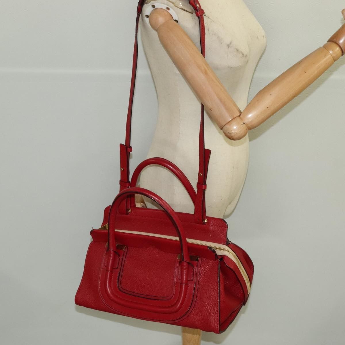 Chloe Chloe Everston Satchel Leather Size ONE SIZE - 15 Thumbnail