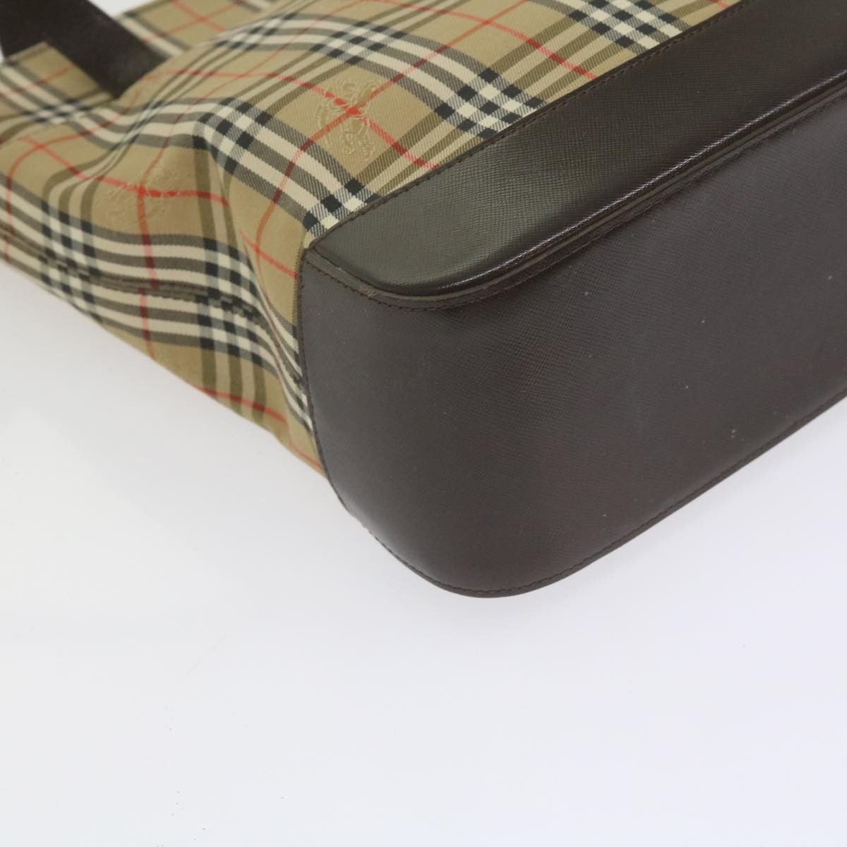 Burberry Burberry Nova Check Tote Leather Size ONE SIZE - 9 Thumbnail