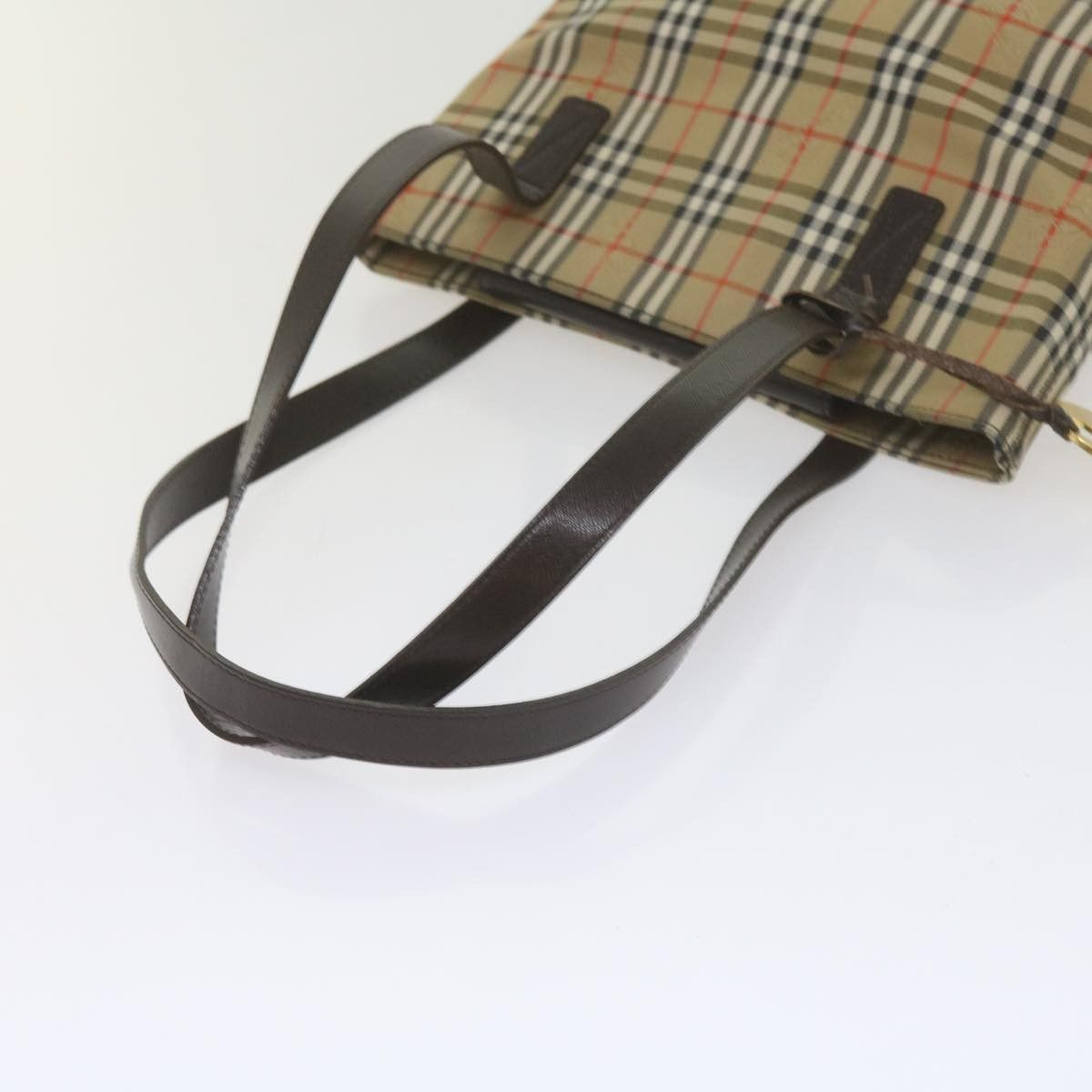 Burberry Burberry Nova Check Tote Leather Size ONE SIZE - 7 Thumbnail