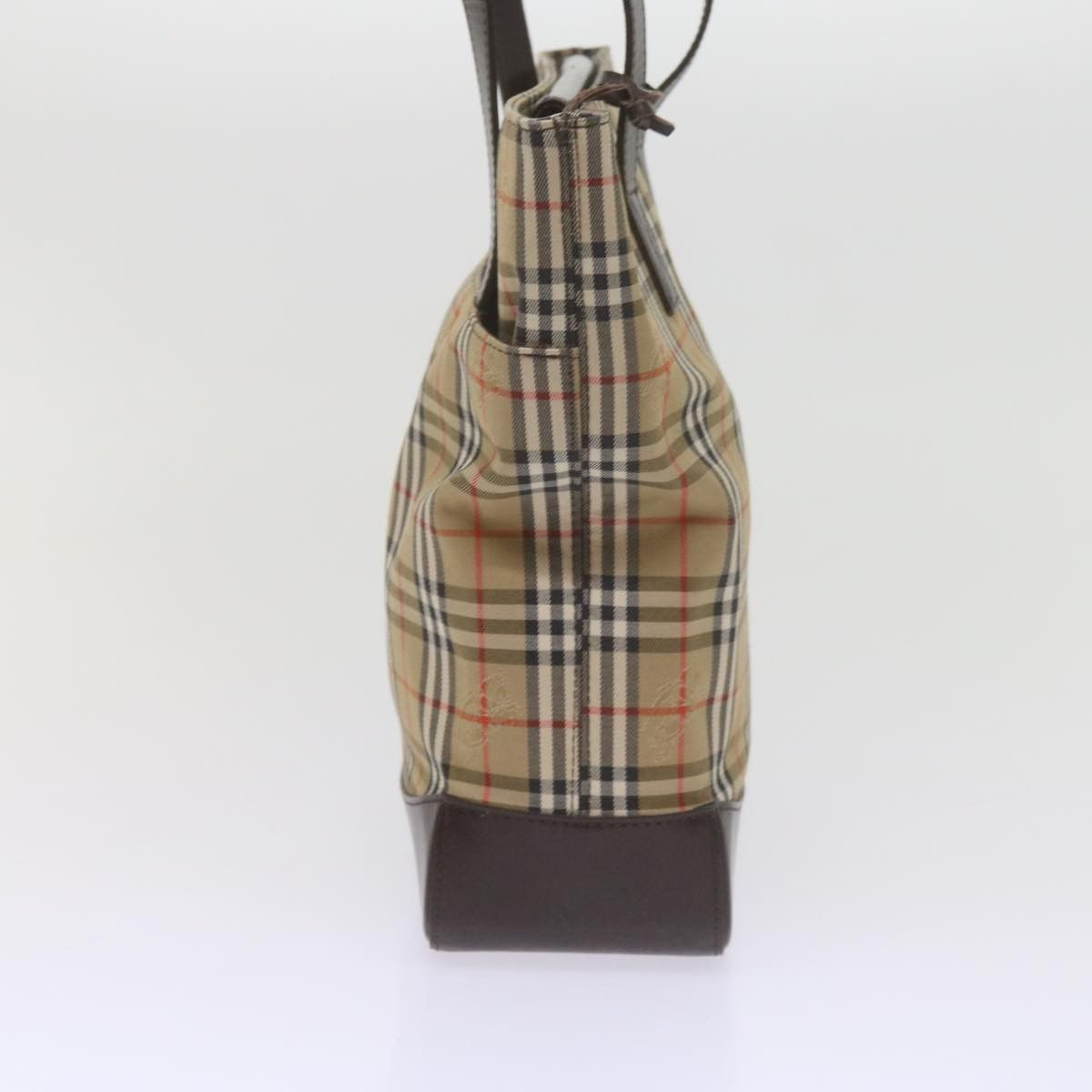 Burberry Burberry Nova Check Tote Leather Size ONE SIZE - 4 Thumbnail