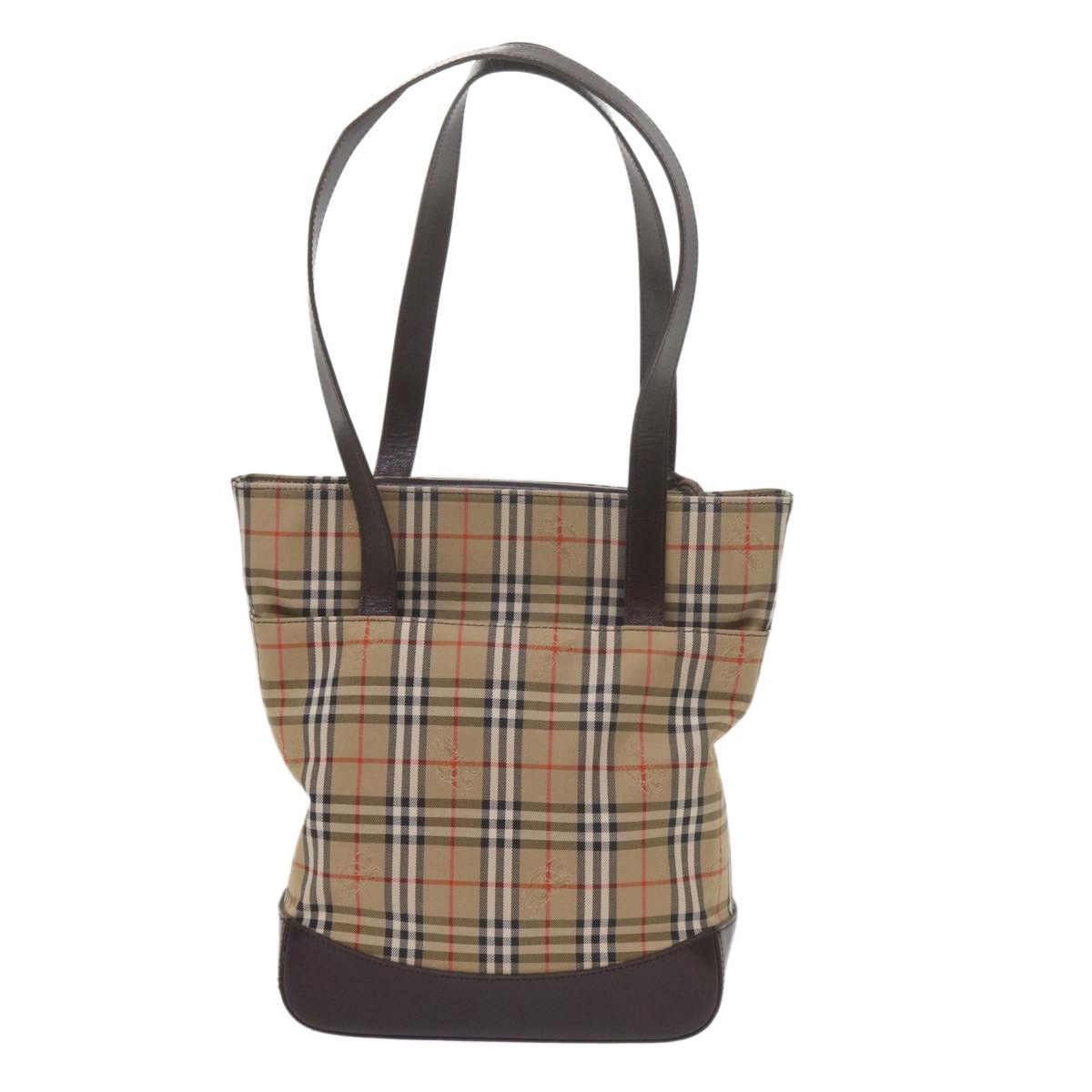 Burberry Burberry Nova Check Tote Leather Size ONE SIZE - 2 Thumbnail