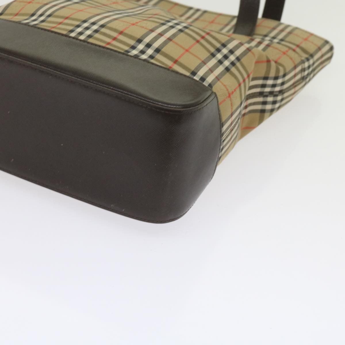 Burberry Burberry Nova Check Tote Leather Size ONE SIZE - 10 Thumbnail
