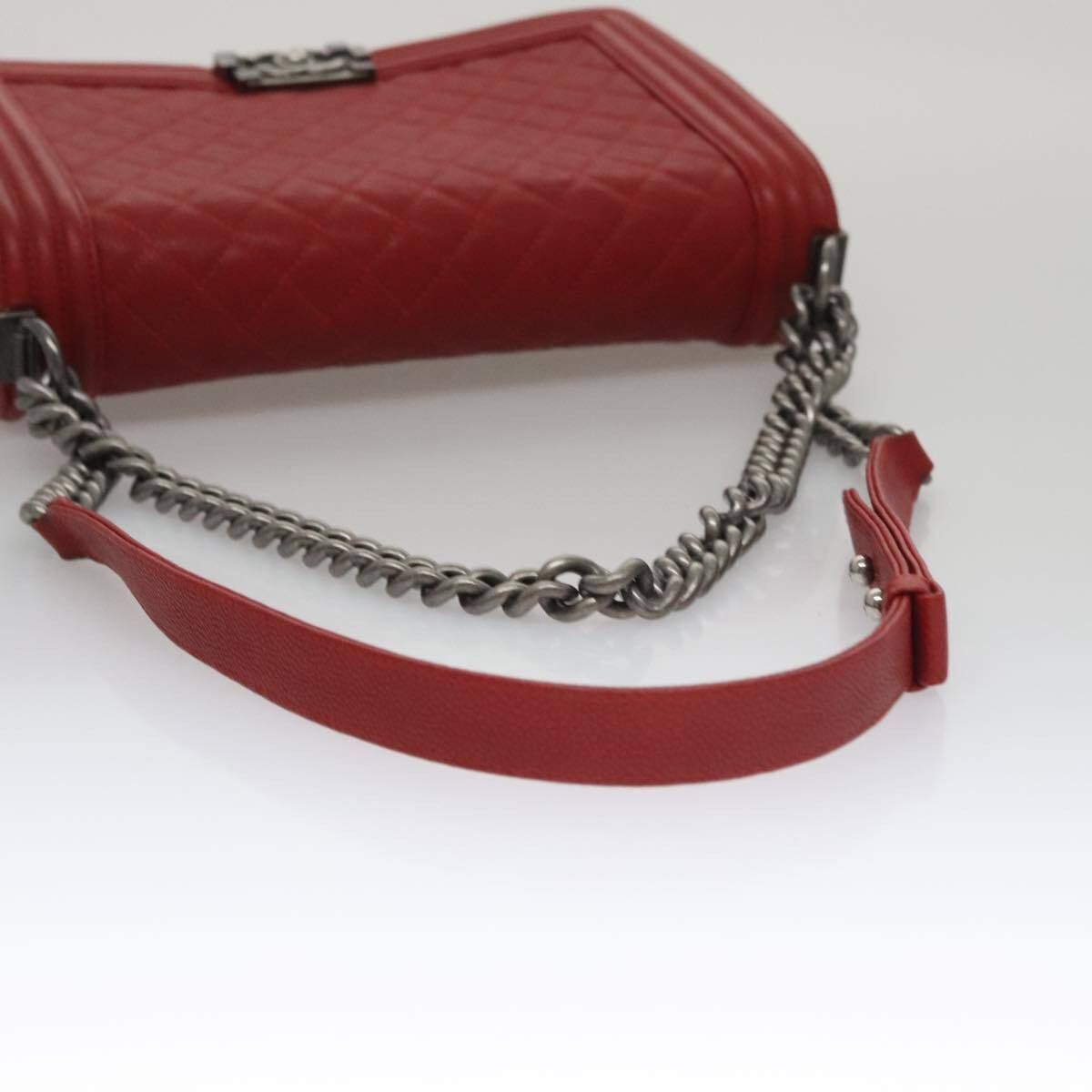 Chanel Chanel Boy Flap Bag Quilted Calfskin Size ONE SIZE - 8 Thumbnail