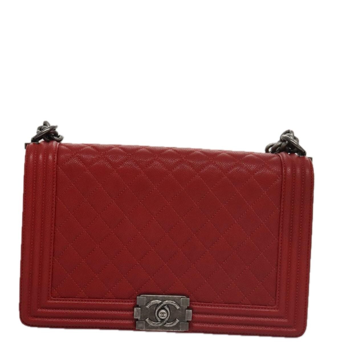 Chanel Chanel Boy Flap Bag Quilted Calfskin Size ONE SIZE - 19 Thumbnail