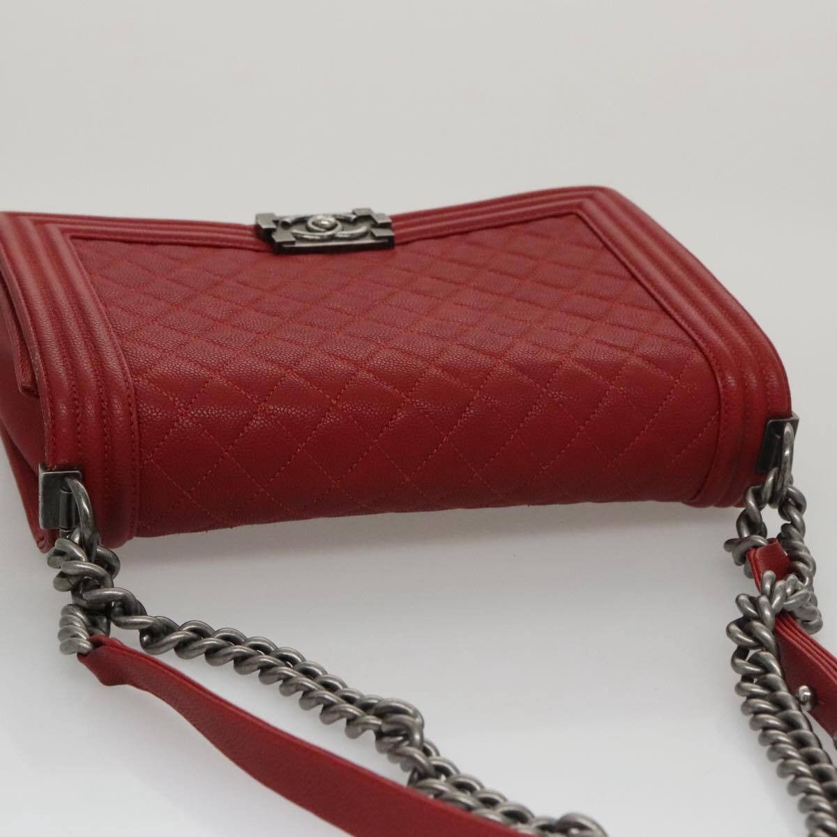 Chanel Chanel Boy Flap Bag Quilted Calfskin Size ONE SIZE - 17 Thumbnail