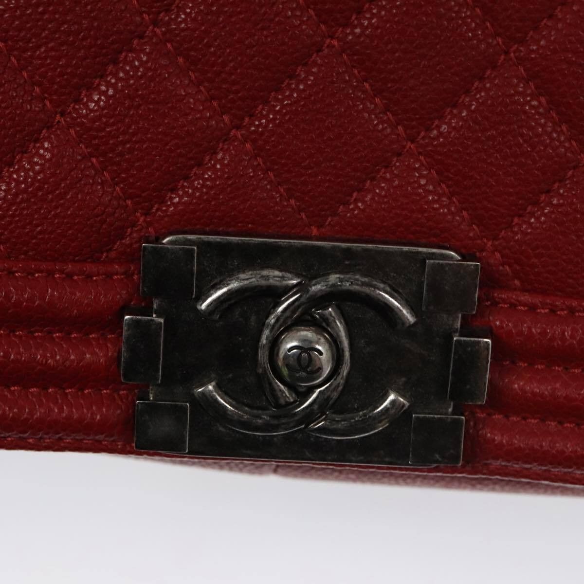 Chanel Chanel Boy Flap Bag Quilted Calfskin Size ONE SIZE - 13 Thumbnail