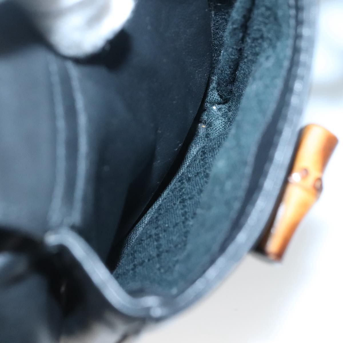 Gucci Gucci Vintage Bamboo Leather Size ONE SIZE - 24 Thumbnail