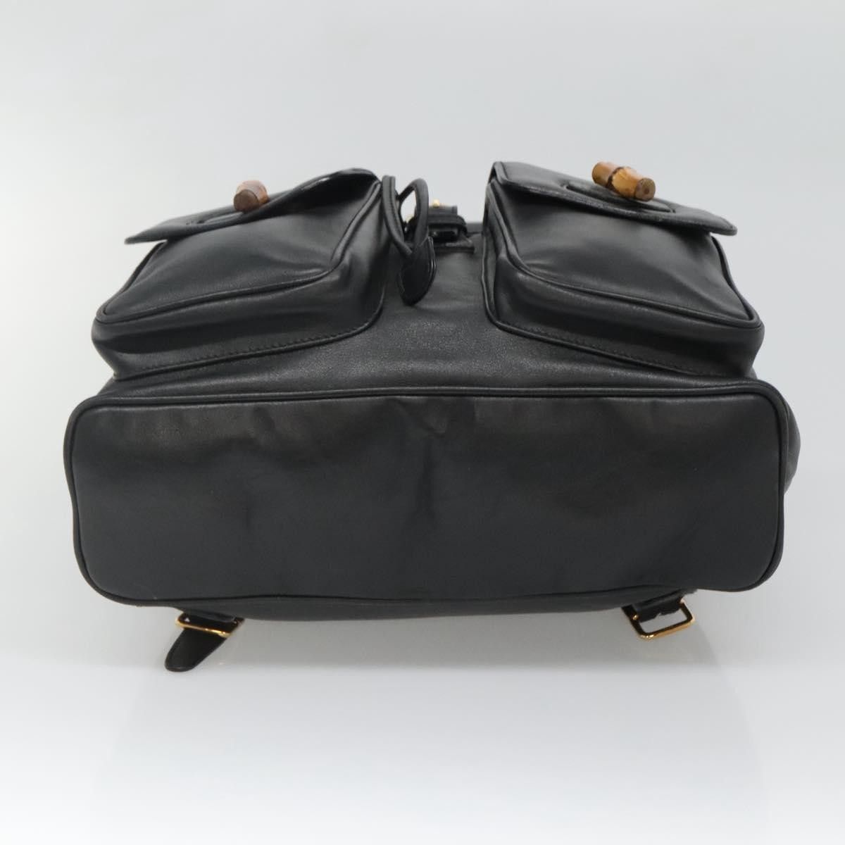 Gucci Gucci Vintage Bamboo Leather Size ONE SIZE - 14 Thumbnail