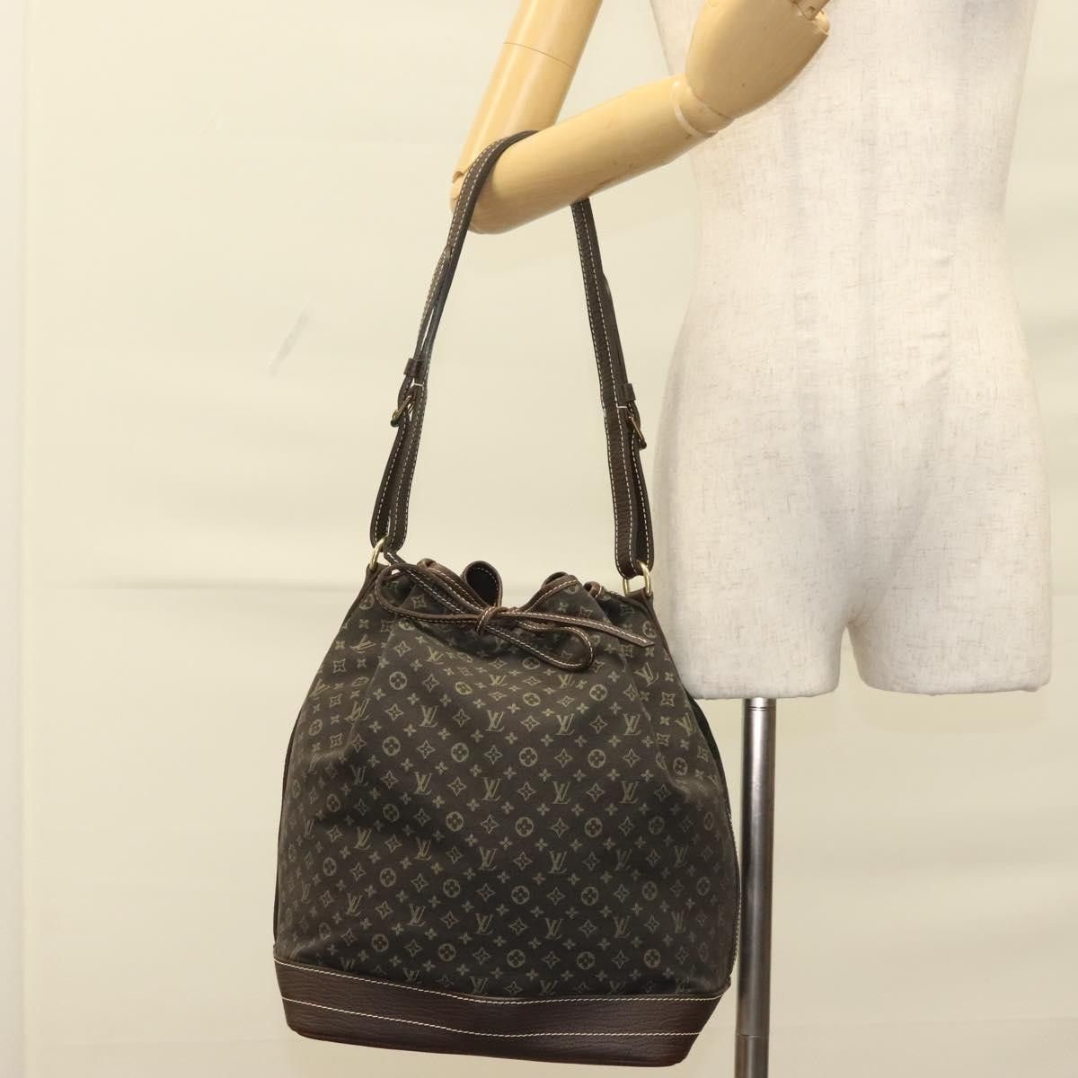 Louis Vuitton Louis Vuitton Mini Lin Noe Shoulder Bag Monogram Canvas Size ONE SIZE - 14 Thumbnail
