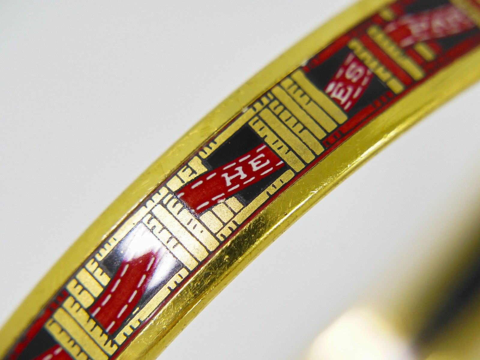 Hermes Hermes Enamel Bracelet Metal and enamel Size ONE SIZE - 6 Thumbnail