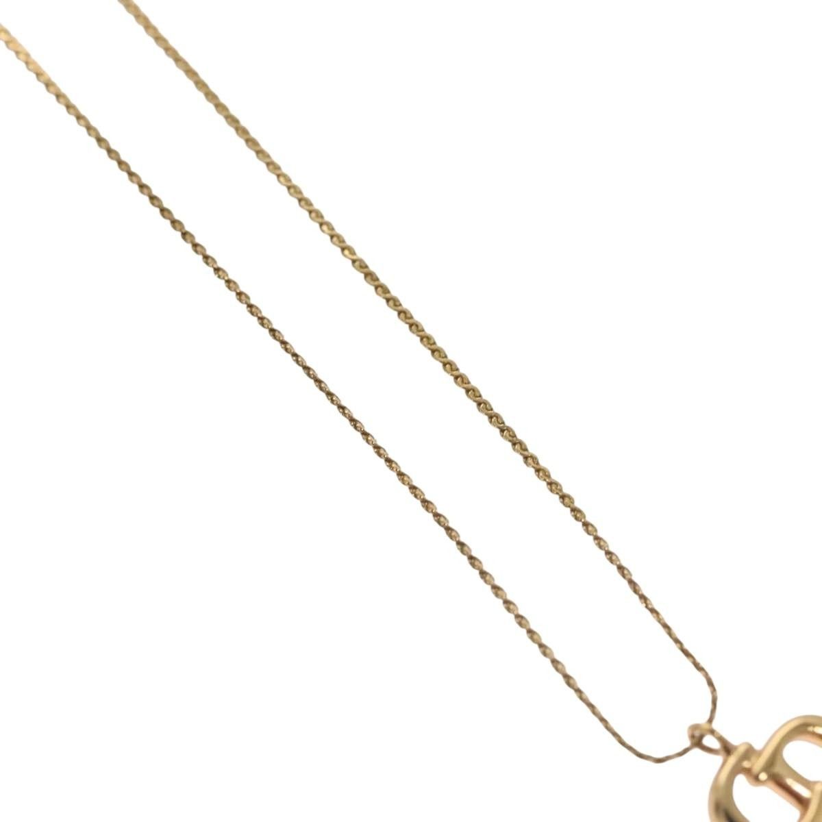 Dior Christian Dior CD Pendant Necklace Metal Size ONE SIZE - 7 Thumbnail