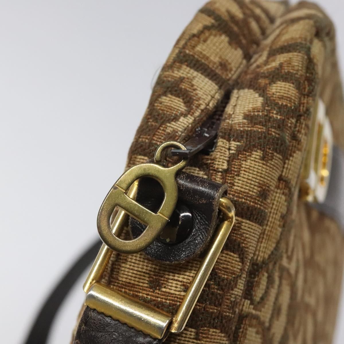 Dior Christian Dior Vintage Trotter Shoulder Bag Canvas Size ONE SIZE - 17 Thumbnail