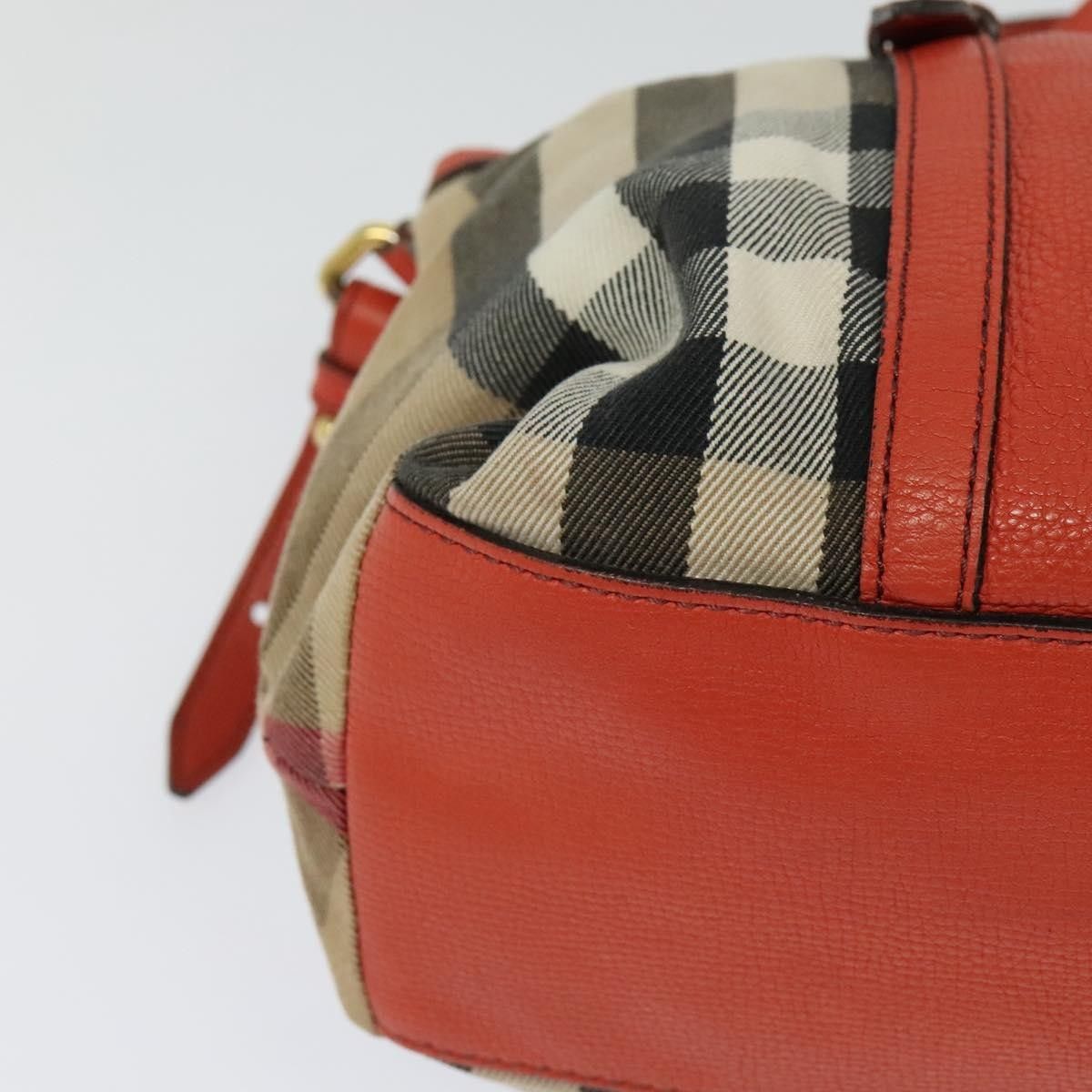 Burberry Burberry Bridle House Salisbury Tote Nova Check Canvas Size ONE SIZE - 11 Thumbnail