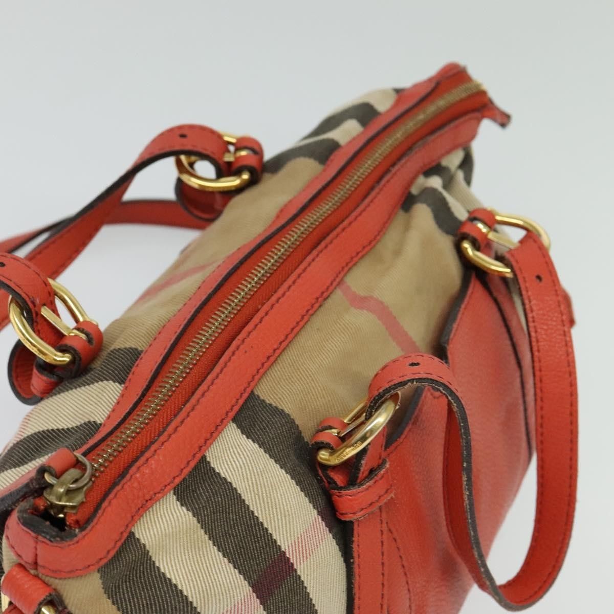 Burberry Burberry Bridle House Salisbury Tote Nova Check Canvas Size ONE SIZE - 16 Thumbnail